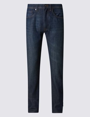 Tapered Fit Pure Cotton Jeans